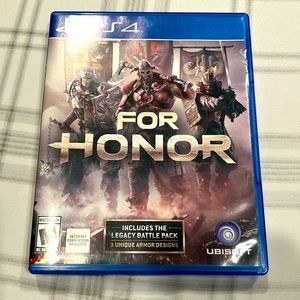 PS4 game For Honor